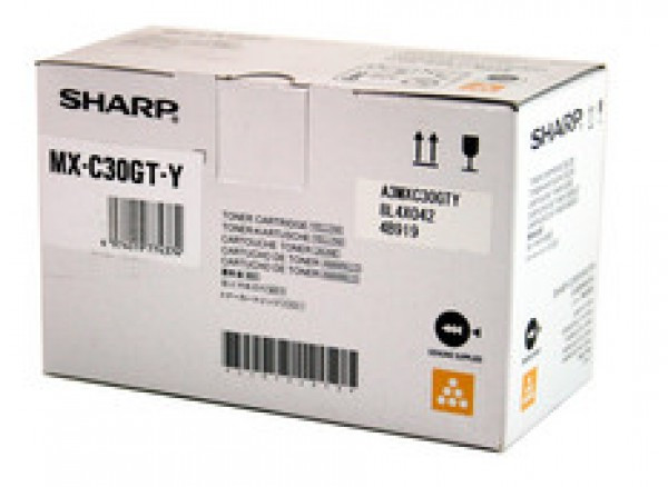 Sharp MXC30GTY toner Sárga Eredeti