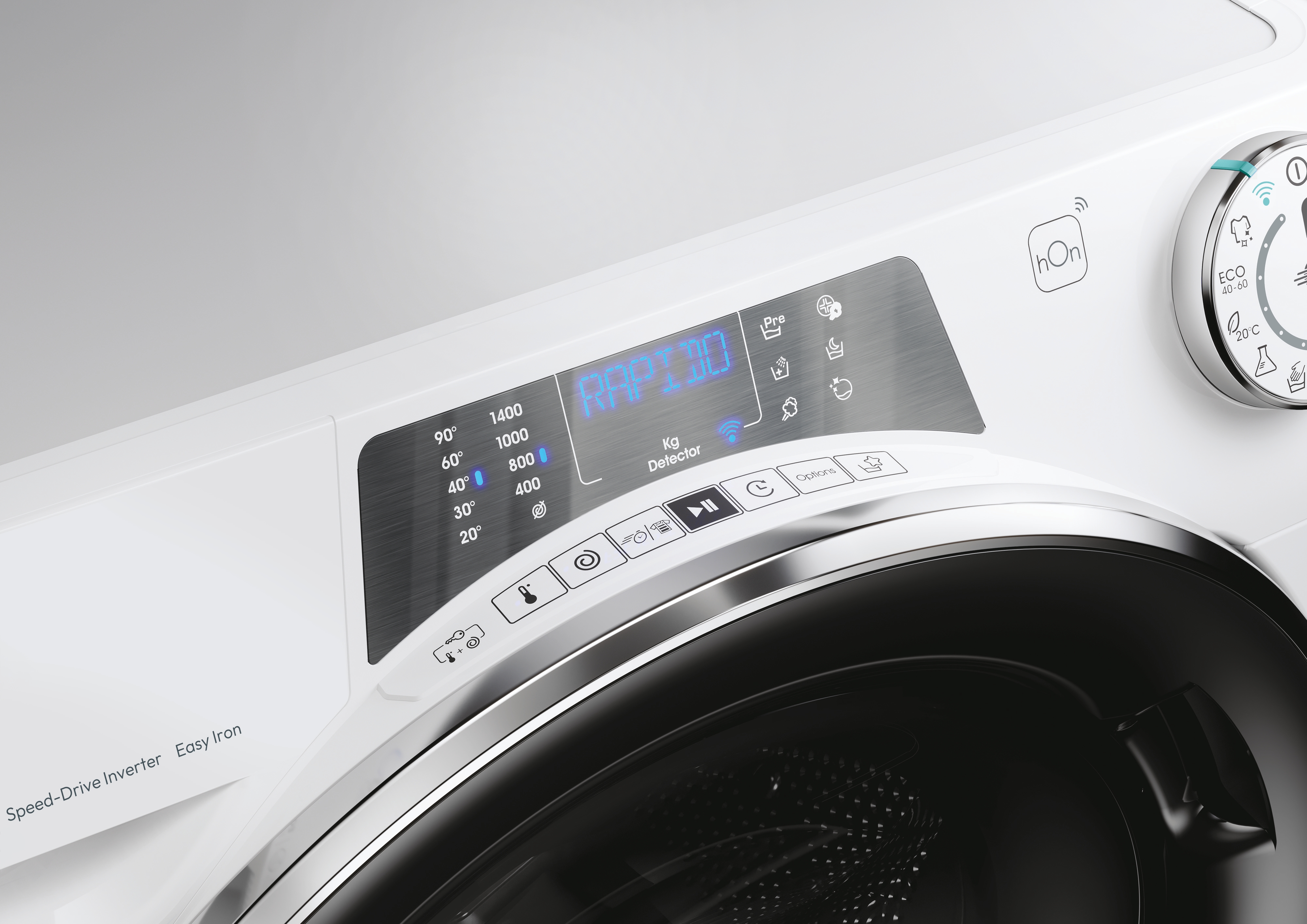 Candy RP 4116BWMBC/1-S Elöltöltős mosógép – 11 kg, 1400 ford./perc, A Energiaosztály, Wi-Fi + Bluetooth, Mix Power System, Baba program, Snap&Wash
