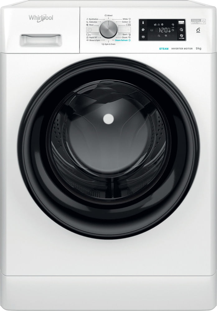 Whirlpool FFB 9479 BV EE Elöltöltős mosógép - 9 Kg, 1400 Fordulat/perc, A Energiaosztály Whirlpool FFB 9479 BV EE Elöltöltős mosógép - 9 Kg, 1400 Fordulat/perc, A Energiaosztály