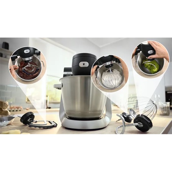 Bosch MUMS6ZS23D MUM Serie6 1600W, 5,5L, fekete-inox konyhai robotgép