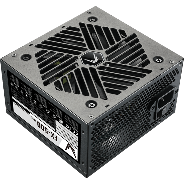 Formula Tápegység 500W - FX-500 (80% hatásfok, Aktív PFC, 12cm)