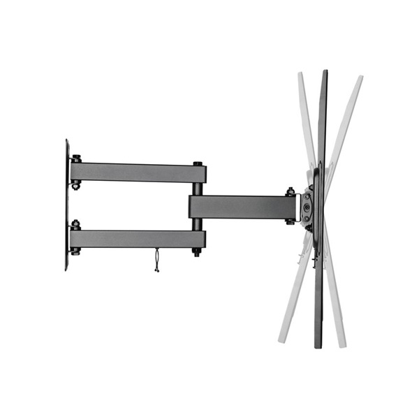 Equip   650341  32"-55" dönthető forgatható TV Fali konzol Fekete 