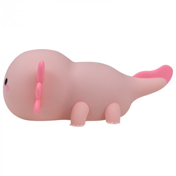 MARYS MW61489 Éjszakai LED lámpa, Axolotl, akkumulátoros, USB kábellel , 2,5W, 4000K, Rózsaszín