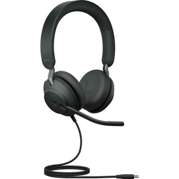 JABRA   Evolve2 40 MS SE Teams Stereo Vezetékes USB-C Fejhallgató Mikrofon