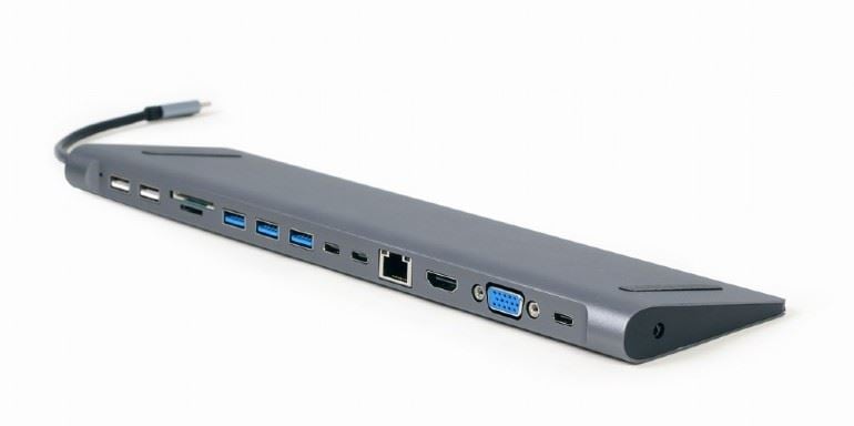 Gembird Multi Port Adapter USB Type C 9in1 USB hub (A-CM-COMBO9-01) Gembird Multi Port Adapter USB Type C 9in1 USB hub (A-CM-COMBO9-01)