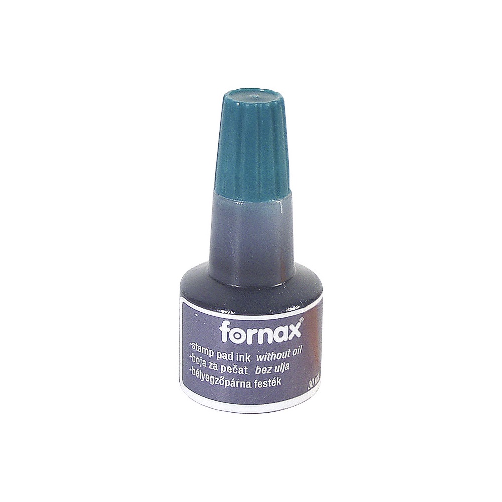 Fornax Bélyegzőfesték 30 ml,  zöld (A-200104)