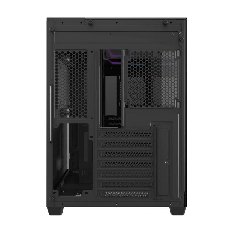Darkflash TH285 számítógépház + 4 ventilátor Fekete 