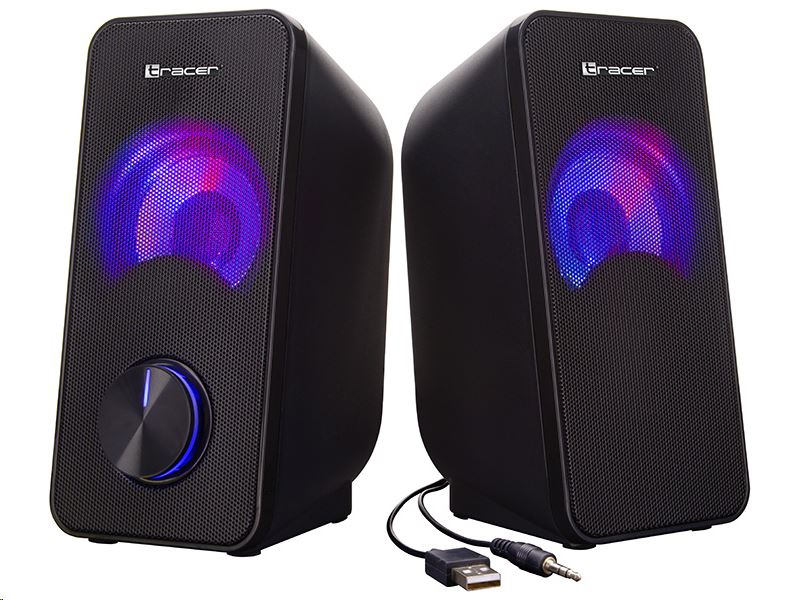 Tracer Loop RGB 2.0 hangszóró fekete (TRAGLO46366)
