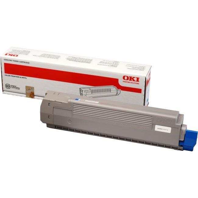 OKI 44643003 kék toner