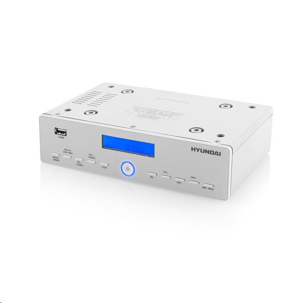 Hyundai KR 815PLLU konyhai rádió ezüst-fehér