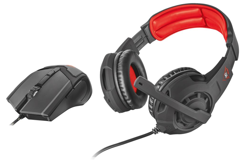 Trust GXT 784 Gaming Headset és egér (21472)