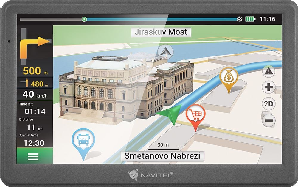 Navitel E700 7" GPS navigáció EU45+RUS, KAZ