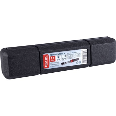 Extol Premium 8825304 1/4"  1-6 NM nyomatékkulcs Extol Premium 8825304 1/4"  1-6 NM nyomatékkulcs