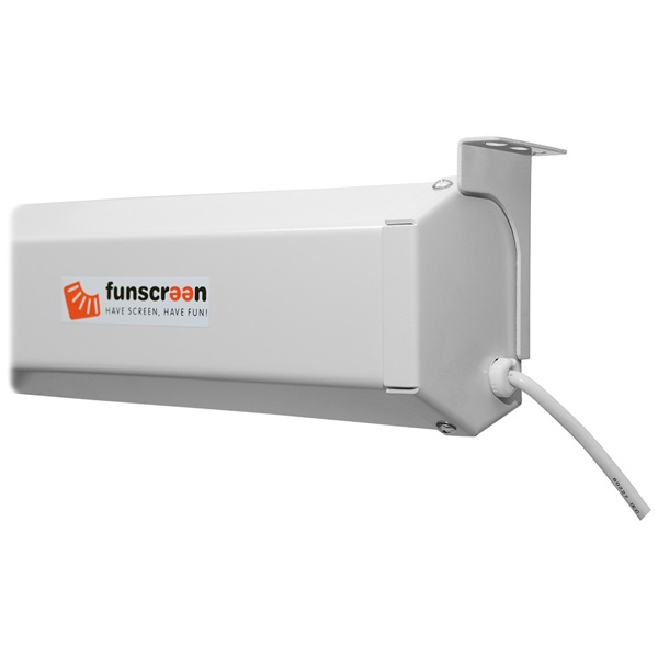 Funscreen Tensioned Motor 177x256cm UST/ST projektorokhoz motoros fali vetítővászon Funscreen Tensioned Motor 177x256cm UST/ST projektorokhoz motoros fali vetítővászon