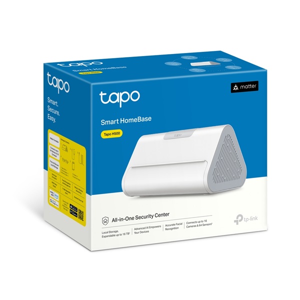 TP-LINK  TAPO H500  Wi-Fi-s +1xWAN(100Mbps) + 1xHDMI + 1xUSB + 1xUSB-C Smart IoT HUB