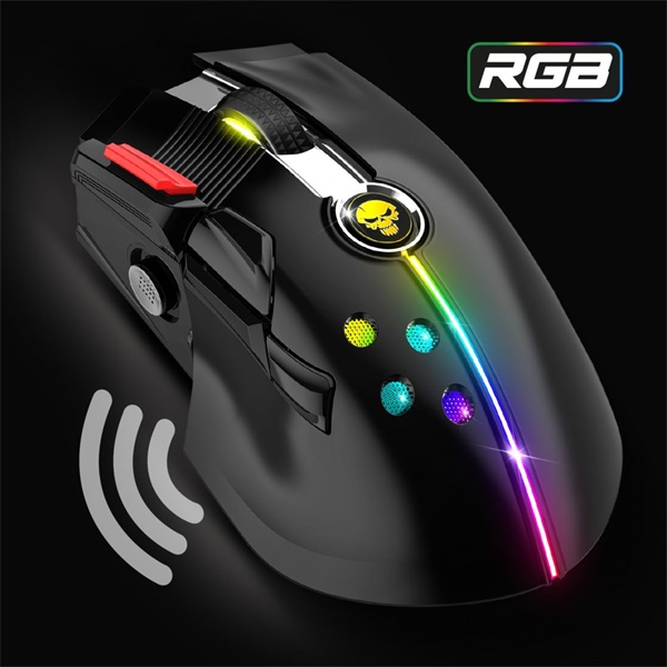 Spirit Of Gamer XPERT-M600 vezeték nélküli optikai Gaming egér fekete (S-XM600RF)