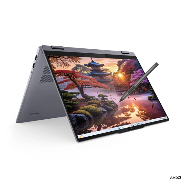 Lenovo IdeaPad 5 16AKP10 16"WUXGA Touch AMD Ryzen AI 5 340 16GB 512GB Win11 Pro Notebook Szürke