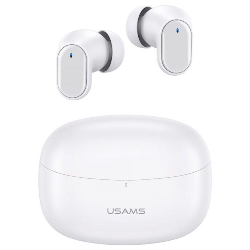 Usams BHUBH02 TWS Bluetooth fülhallgató fehér Usams BHUBH02 TWS Bluetooth fülhallgató fehér