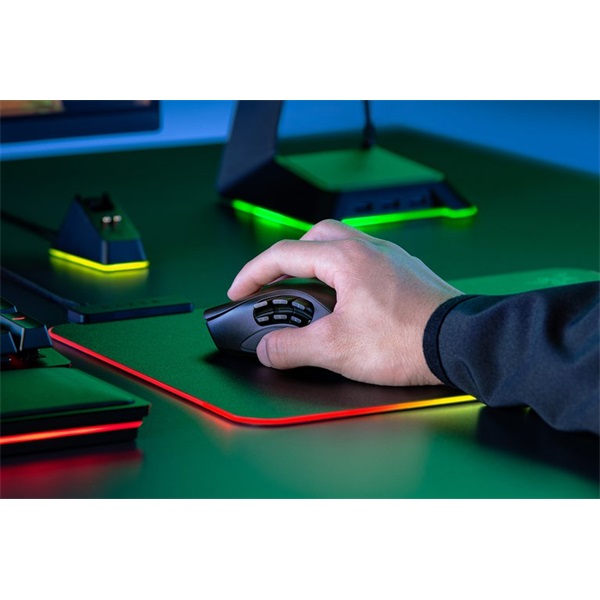 Razer Naga Pro vezeték nélküli egér fekete (RZ01-03420100-R3G1)