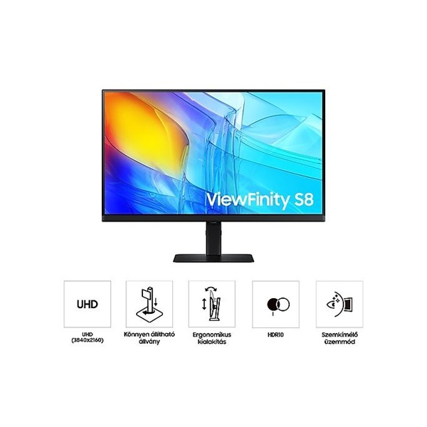 SAMSUNGB2B 27" S80D  IPS monitor 