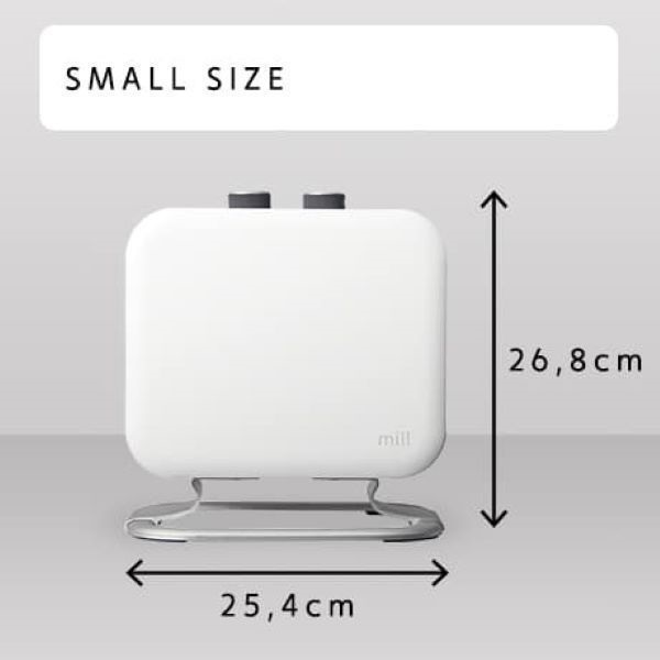 Mill Compact fűtőventilátor 1800W fehér (CUS1800MECWA)