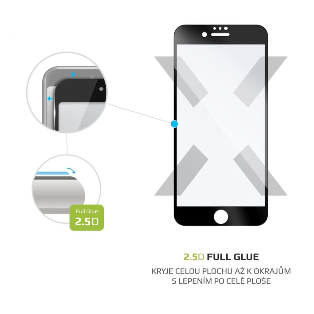 FIXED Apple iPhone 7/8/SE (2020) teljes kijelzős üvegfólia fekete (FIXGFA-100-BK) FIXED Apple iPhone 7/8/SE (2020) teljes kijelzős üvegfólia fekete (FIXGFA-100-BK)