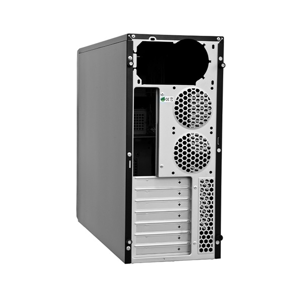 CHIEFTEC Elox LG-01B-OP ATX Tápegység nélkül  Ház Fekete