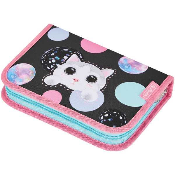 Herlitz Cute Cat 31 részes 2-klapnis töltött tolltartó Herlitz Cute Cat 31 részes 2-klapnis töltött tolltartó