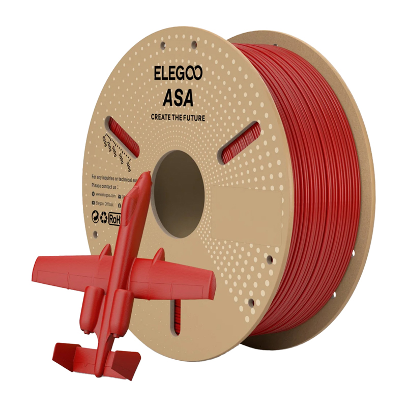 ELEGOO ASA filament (piros)