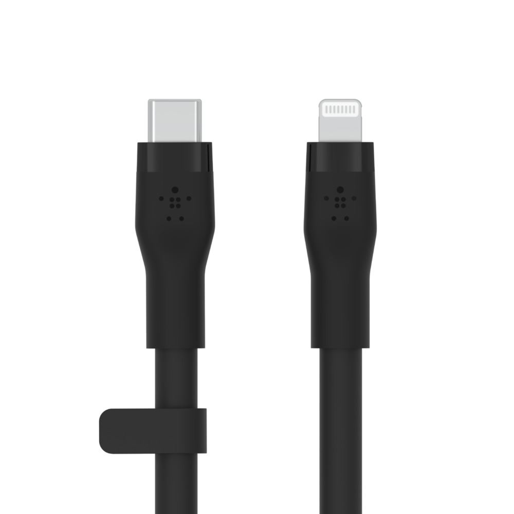 Belkin BOOST CHARGE Flex USB-C - Lightning kábel 3m fekete (CAA009bt3MBK)