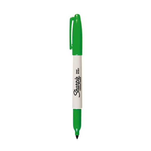 Sharpie Papermate Fine zöld permanent marker Sharpie Papermate Fine zöld permanent marker