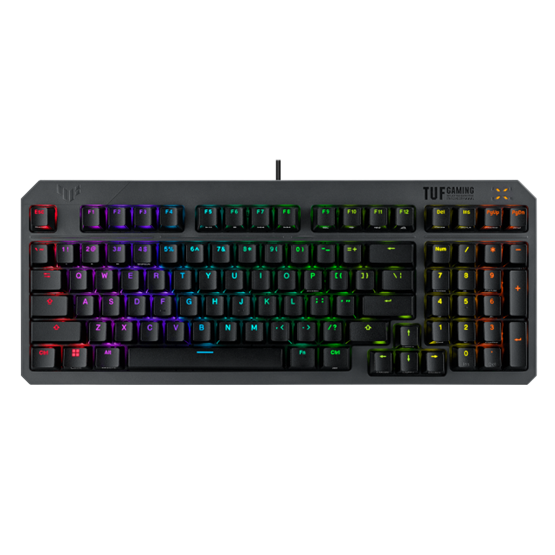 ASUS TUF Gaming K3 Gen II mechanikus HU Billentyűzet Piros ASUS TUF Gaming K3 Gen II mechanikus HU Billentyűzet Piros