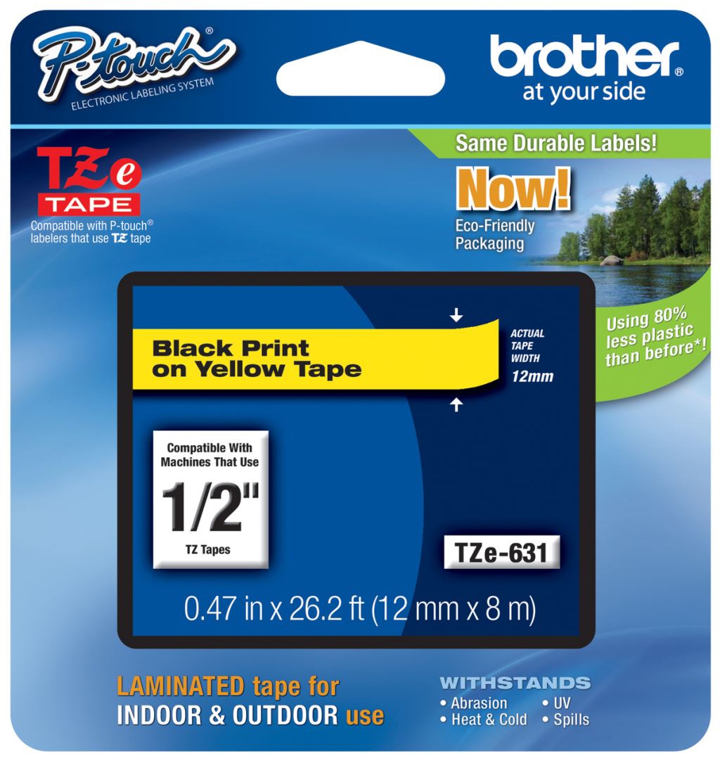 Brother P-touch TZe-631 szalag (TZE631) Brother P-touch TZe-631 szalag (TZE631)
