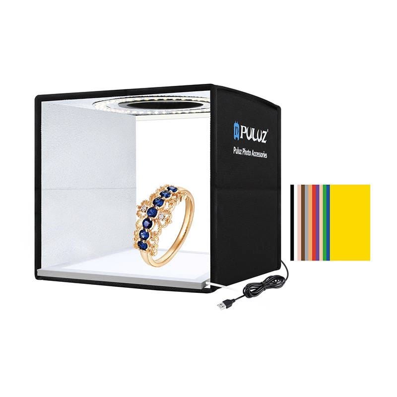 Puluz LED fénysátor 25cm (PKT3101B) Puluz LED fénysátor 25cm (PKT3101B)