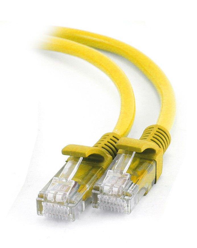 Gembird Cablexpert UTP CAT5e patch kábel 1.5m sárga (PP12-1.5M/Y) Gembird Cablexpert UTP CAT5e patch kábel 1.5m sárga (PP12-1.5M/Y)