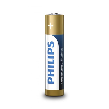 Philips LR03M4B/10 ELEM PREMIUM ALKALI AAA 4-BLISZTER