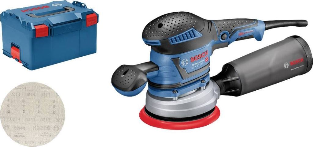 Bosch Professional GEX 40-150 excenter csiszoló L-Boxx-ban (060137B201) Bosch Professional GEX 40-150 excenter csiszoló L-Boxx-ban (060137B201)