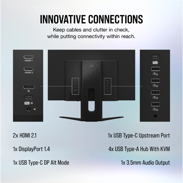 CORSAIR XENEON 27QHD240 27" OLED (2560x14400), 240Hz Gamer Monitor