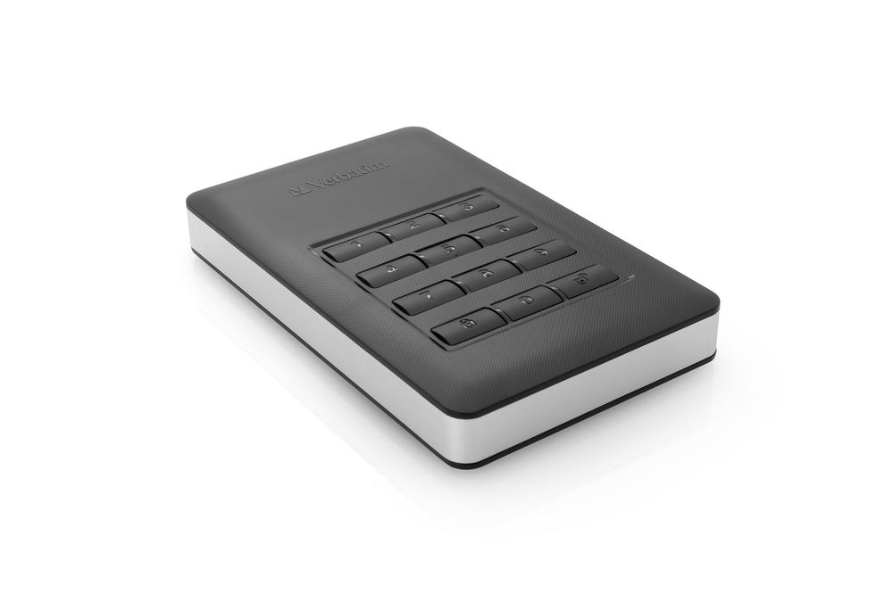 1TB Verbatim 2.5" Store'n'Go kódzáras külső winchester fekete-ezüst (53401) 1TB Verbatim 2.5" Store'n'Go kódzáras külső winchester fekete-ezüst (53401)