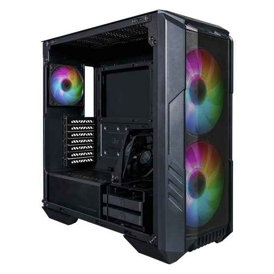 Cooler Master Mid Tower HAF 500 H500-KGNN-S00 Számítógépház Fekete Cooler Master Mid Tower HAF 500 H500-KGNN-S00 Számítógépház Fekete