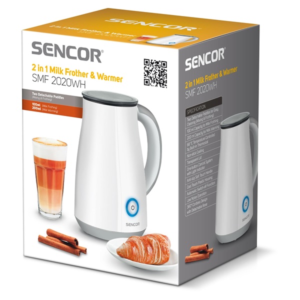 Sencor SMF 2020WH tejhabosító és melegítő Sencor SMF 2020WH tejhabosító és melegítő