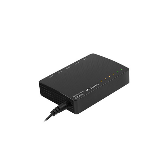 Lanberg DSP3-1005-60W 5x 1Gb/s PoE+ (4 port PoE 30W/port max 60W) menedzsment nélküli asztali Switch