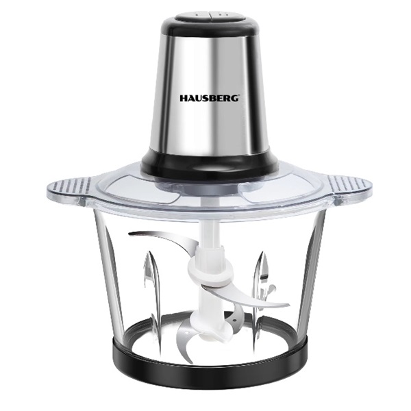 Hausberg HB-4505IN(4) 400W ezüst konyhai aprító réz motorral