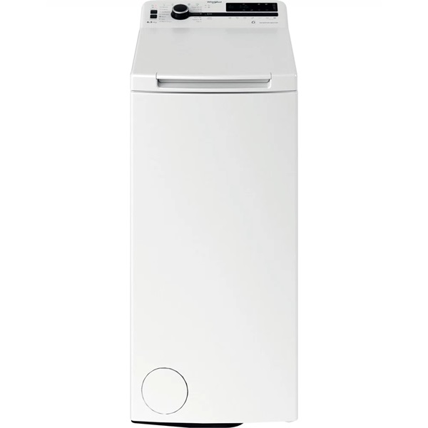 Whirlpool TDLRB 65241BS EU/N Felültöltős mosógép – 6.5 kg, 1200 ford./perc, C Energiaosztály, 6. Érzék technológia, Fresh Care