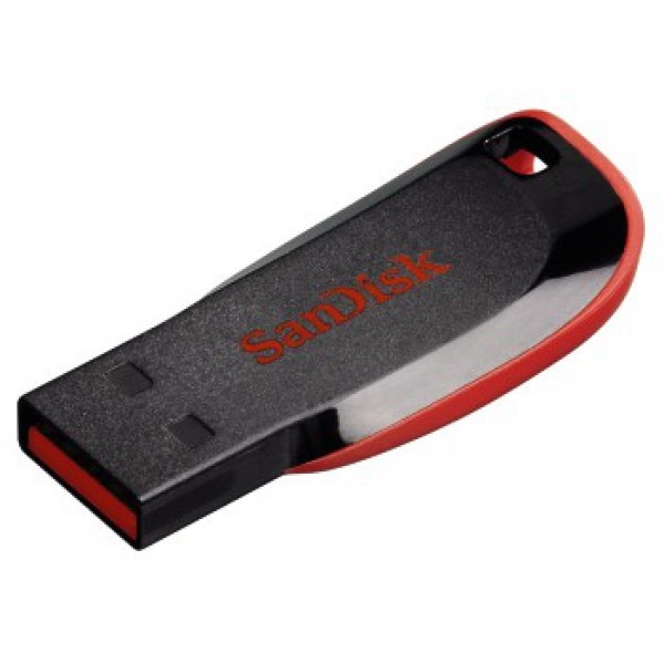 Pen Drive 32GB USB 2.0 SanDisk Cruzer Blade fekete (114712 / SDCZ50-032G-B35)