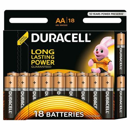 Duracell Basic DL Alkáli Ceruzaelem AA 18db (MN1500B18) Duracell Basic DL Alkáli Ceruzaelem AA 18db (MN1500B18)