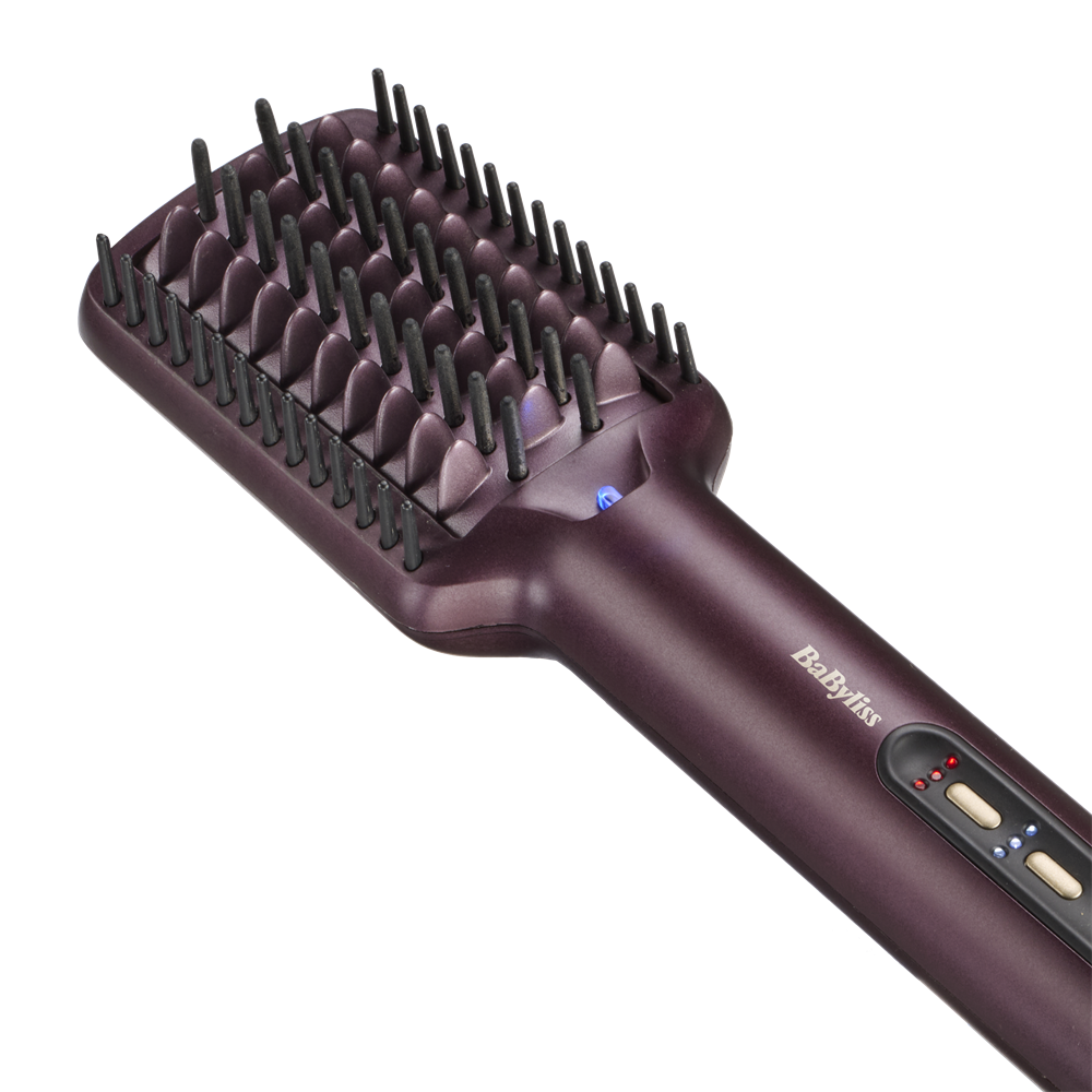Babyliss AS6400E Air Power Smooth hajegyenesítő kefe Mályva