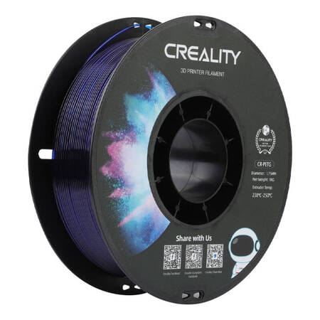 Creality CR-PETG filament 1.75mm, 1kg áttetsző kék (3301030036)