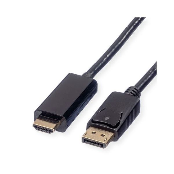 Roline DisplayPort apa - HDMI apa kábel 2m (11.04.5786-10)