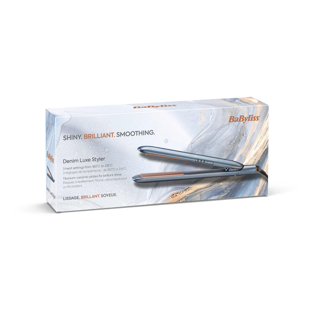 BaByliss ST251PE Denim Luxe hajvasaló Kék